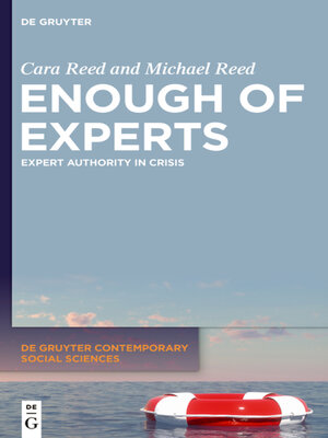 cover image of Enough of Experts